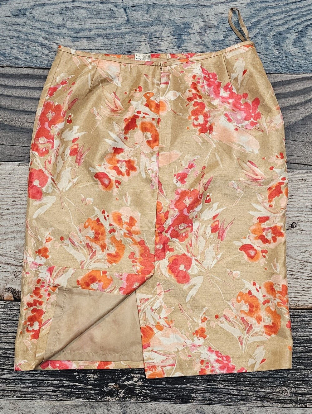 Le Suit 2 Piece Skirt Set Women's Size 12 Floral Print Academia Business - Picture 9 of 10